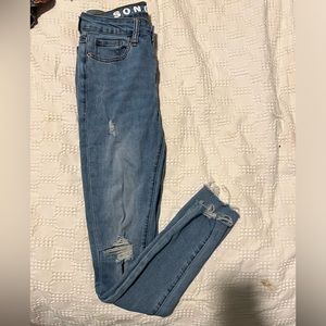 Size 3/26 high rise stretch skinny jeans